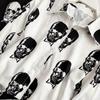 Harajuku Blouses  Women Fashion Skull Print Blouse Plus Size  Chiffon Blusas  Casual 2021 Autumn Tops