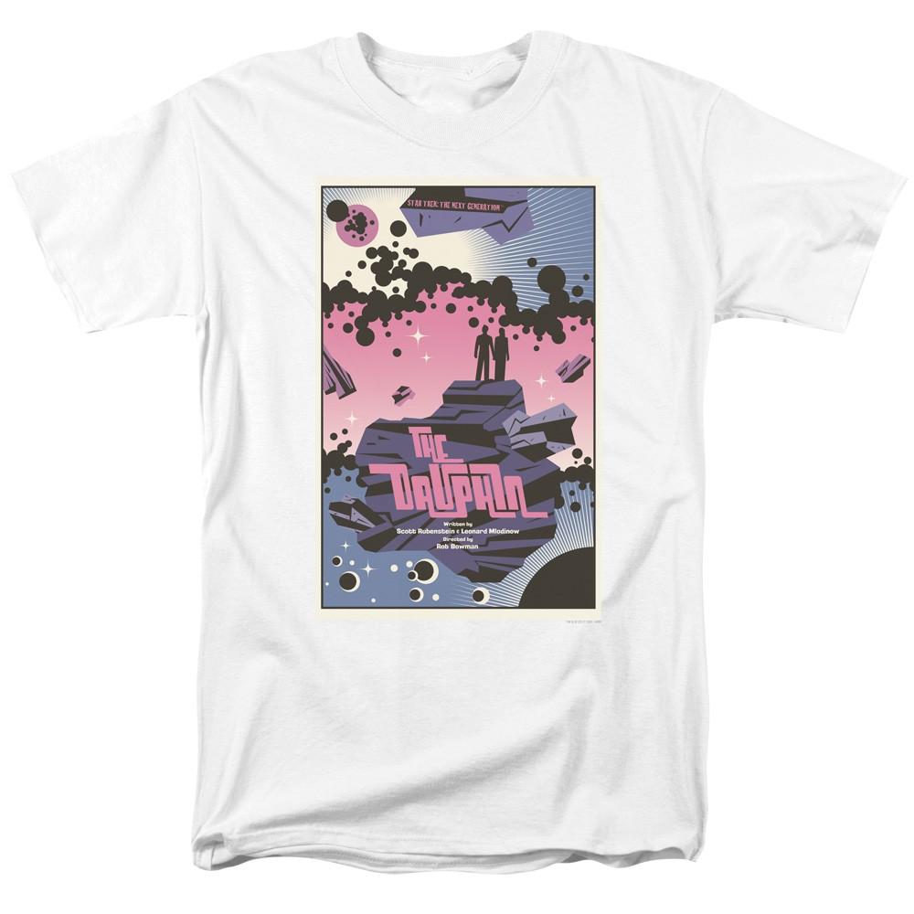 Star Trek - Tng Season 2 Episode 10 - Adult Unisex Short Sleeve T-Shirt - White XL