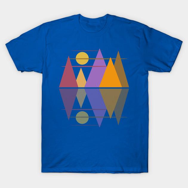 

Unisex Fashion TShirt Moon Over The Mountains 6 Print TShirt Plus Size S-5XL T-Shirt 100%Cotton Tops O Neck Short Sleeve Tees M синій