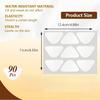90Pcs Facial And Forehead Wrinkle Patches - Small Patches Suitable For Eyes Lips And Forehead - Triangular Non-Facial Tape Ideal For Treating
