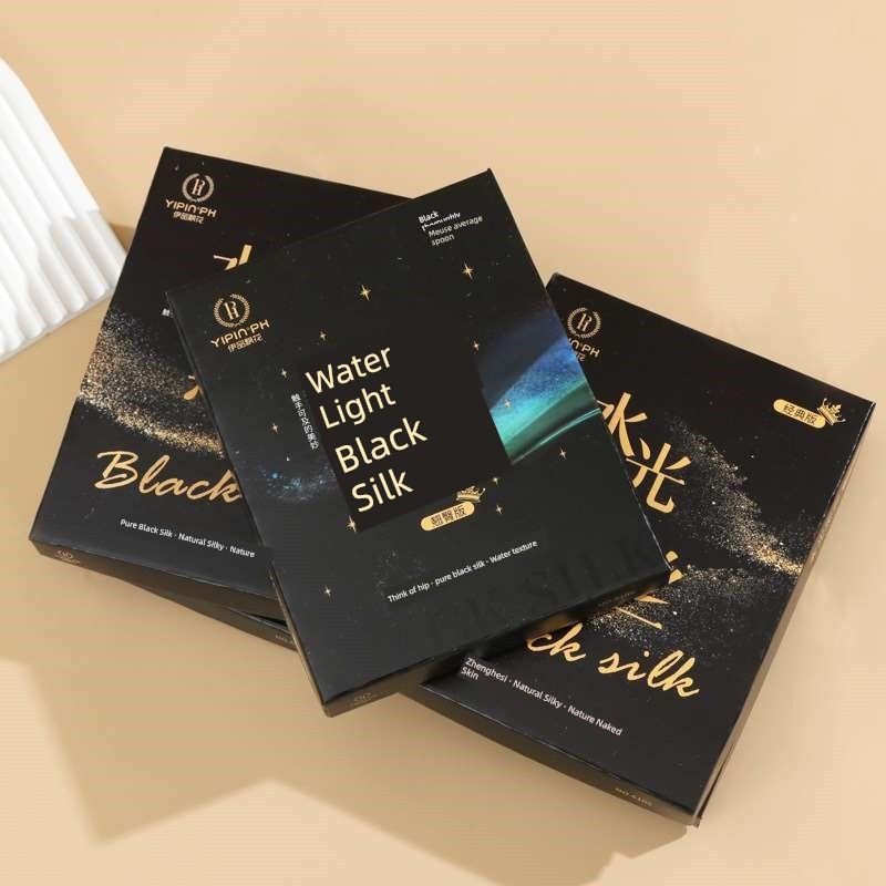 

Spring ND Utumn Thin High Wist Wter Light Trnsvious Skin Leg Black skin stepping foot (boxed) One size