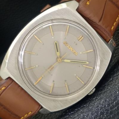 Relógio Masculino Vintage Original ALLWYN Corda Manual 6300A ÍNDIA a703955-1