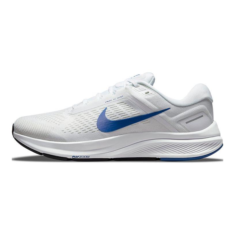 Nike Air Zoom Structure 24 White Hyper Royal Men Sneakers Pure-Platinum Black DA8535-100