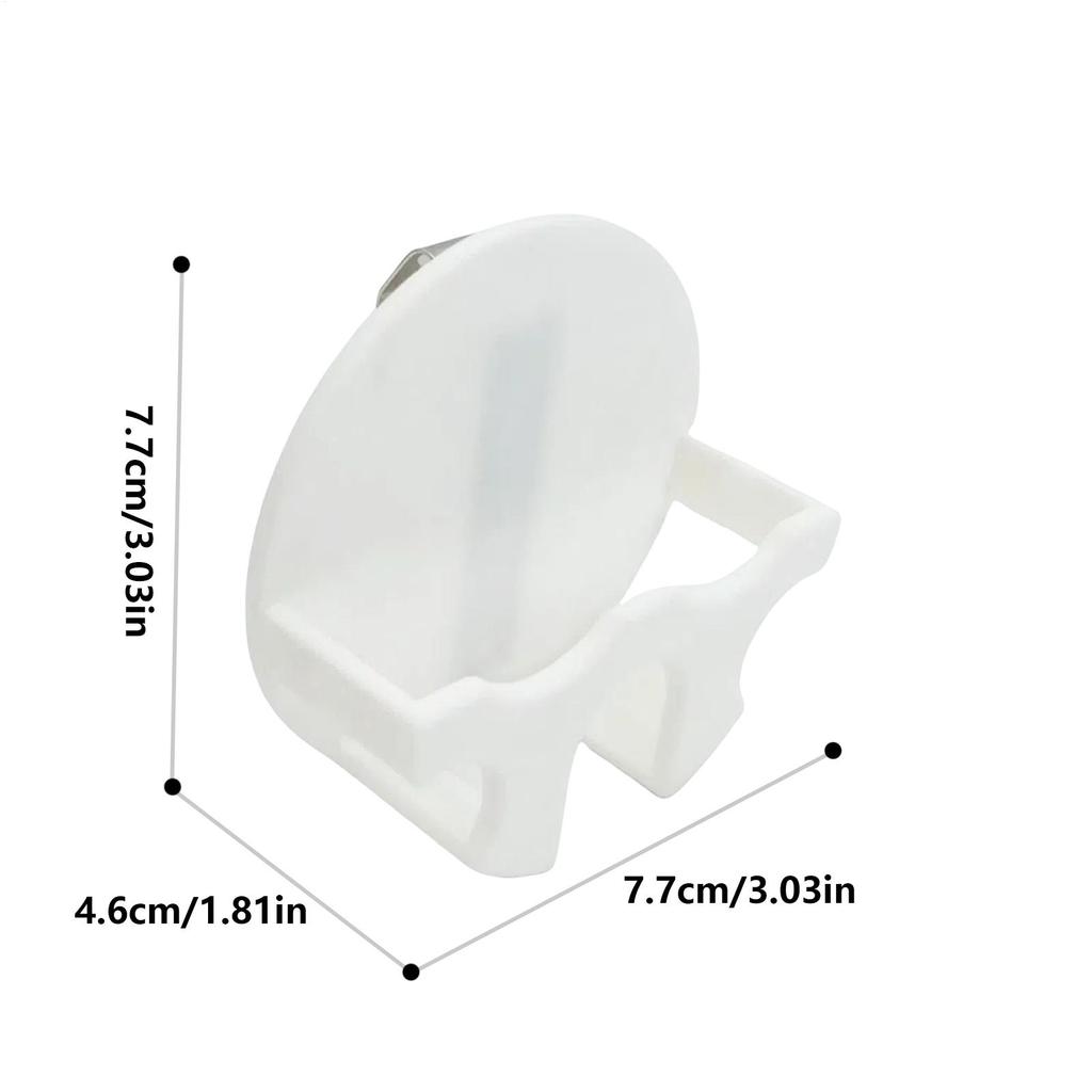 Car Sun Visor Bracket ABS Car Visor Dip Can Holder Dip Can Storage Holster Clip Space-Saving Non-slip Storage Pocket Interior