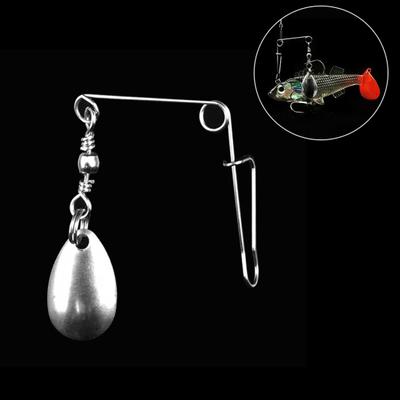 MUQZI Sports Accessory Stainless Steel Spinnerbait Blade Lures Rigs Fishing Spoons Balance Bracket