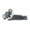Simulation Cute Koala Toy Statue Cartoon Animal Desktop Decoration 3D Printing Toy Joints Movable Stress Relief Toy Holiday Gift