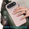 Fashion Pure Color Original Liquid Silicone Case For IPhone 17 Pro Max Air 16 15 14 13 12 Skin-friendly Shockproof Protect Cover