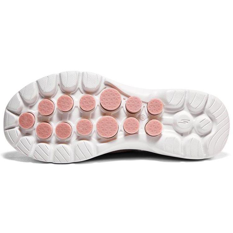 Skechers Go Walk 6 Hyper Burst Fabric Comfortable Easy To Wear Low Top Lifestyle Casual Shoes Women sneakers Rose-Pink 124557-MVE