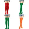 Solid And Patterned Long Socks High-quality Polyester Material Suitable For All Genders One Size Fits All