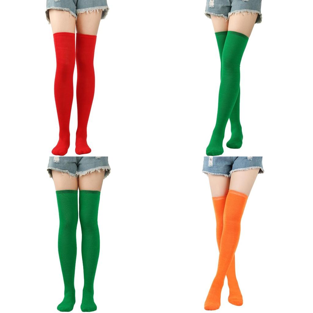 Solid And Patterned Long Socks High-quality Polyester Material Suitable For All Genders One Size Fits All