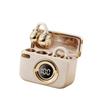 T25 Retro Camera-Style Wireless Earbuds: High Sound Quality, Digital Display, Extended Battery Life