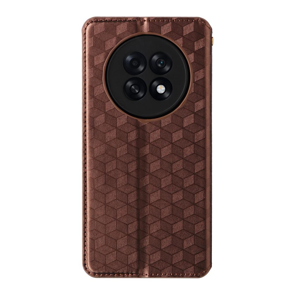 Leather Case for Oppo A6 GT 5G/A6 Max 5G/F31 Pro+ 5G Wallet Rhombus Imprinted Phone Cover