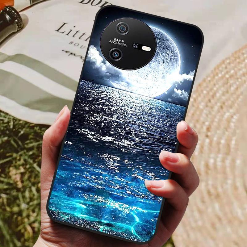 Per OSCAL TIGER 12 Custodia Silicone Morbido Lusso Antiurto Cover per Oscal Tiger 12 TPU Coque Gatto Carino Funda Shell Oscal Tiger12