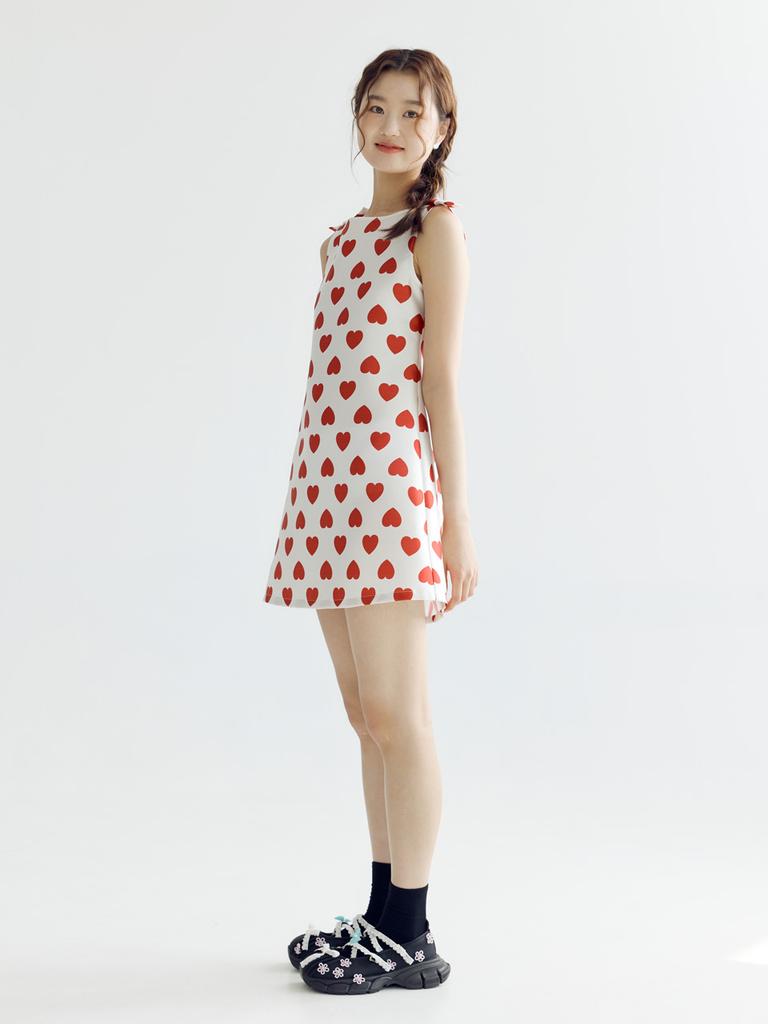 Bomnal Boutique Ribbon Mini Dress _ Ivory