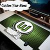 Custom Name Mouse pad Vfl Football Crest Mouse Pad Desk Mat, Non-Slip Rubber Backer Pad For Computer Notebook Gaming Mouse Pad Birthday Gift