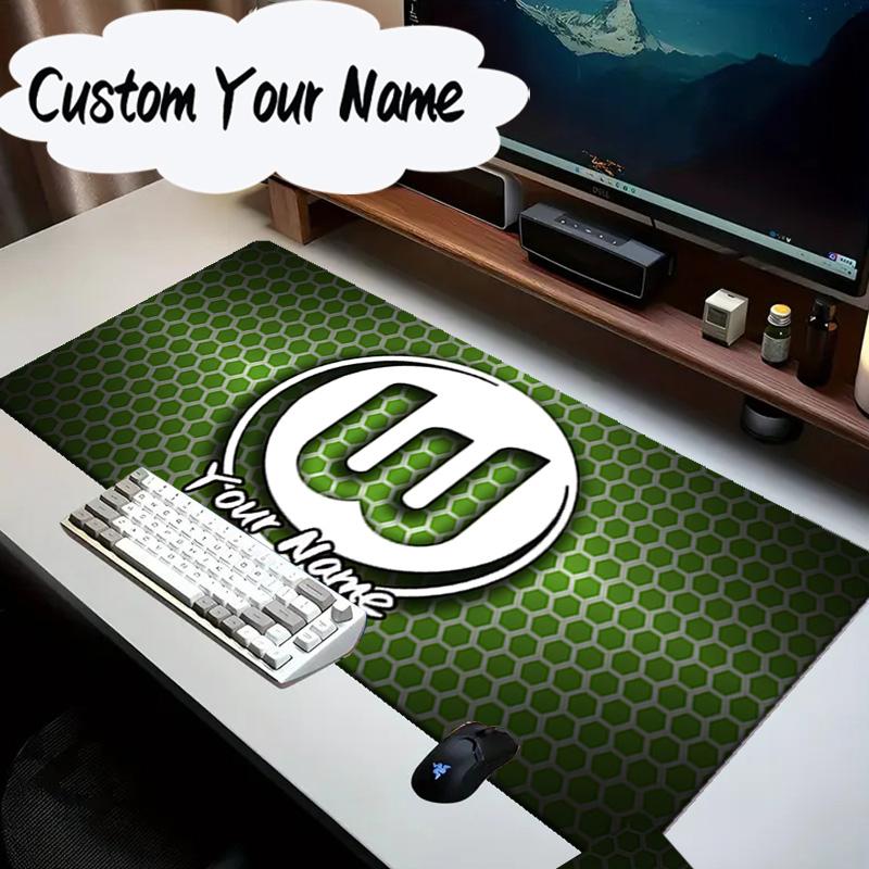 Custom Name Mouse pad Vfl Football Crest Mouse Pad Desk Mat, Non-Slip Rubber Backer Pad For Computer Notebook Gaming Mouse Pad Birthday Gift