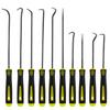 10/4PCS Pick and Hook Set, Precision Automotive Hook, Car Auto Oil Seal/O-Ring Seal Gasket Mini Precision Hooks Puller Remover
