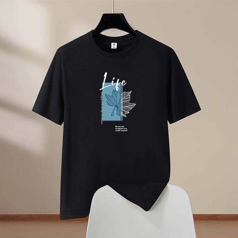 Übergröße 6XL T-Shirt Übergroße T-Shirts Herren Sommer Kurzarm T-Shirts Mode Lässig Druck Sport Tops Tees Männlich Tees