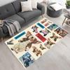 Gremlins Floor Rug Office Rug Design for Dormitory Living Rooms Dining Room Study room Anti-slip Rug Office home decor
