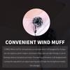 COMICA Pin Mic Wind Muff Gray 3pcs Adjustable