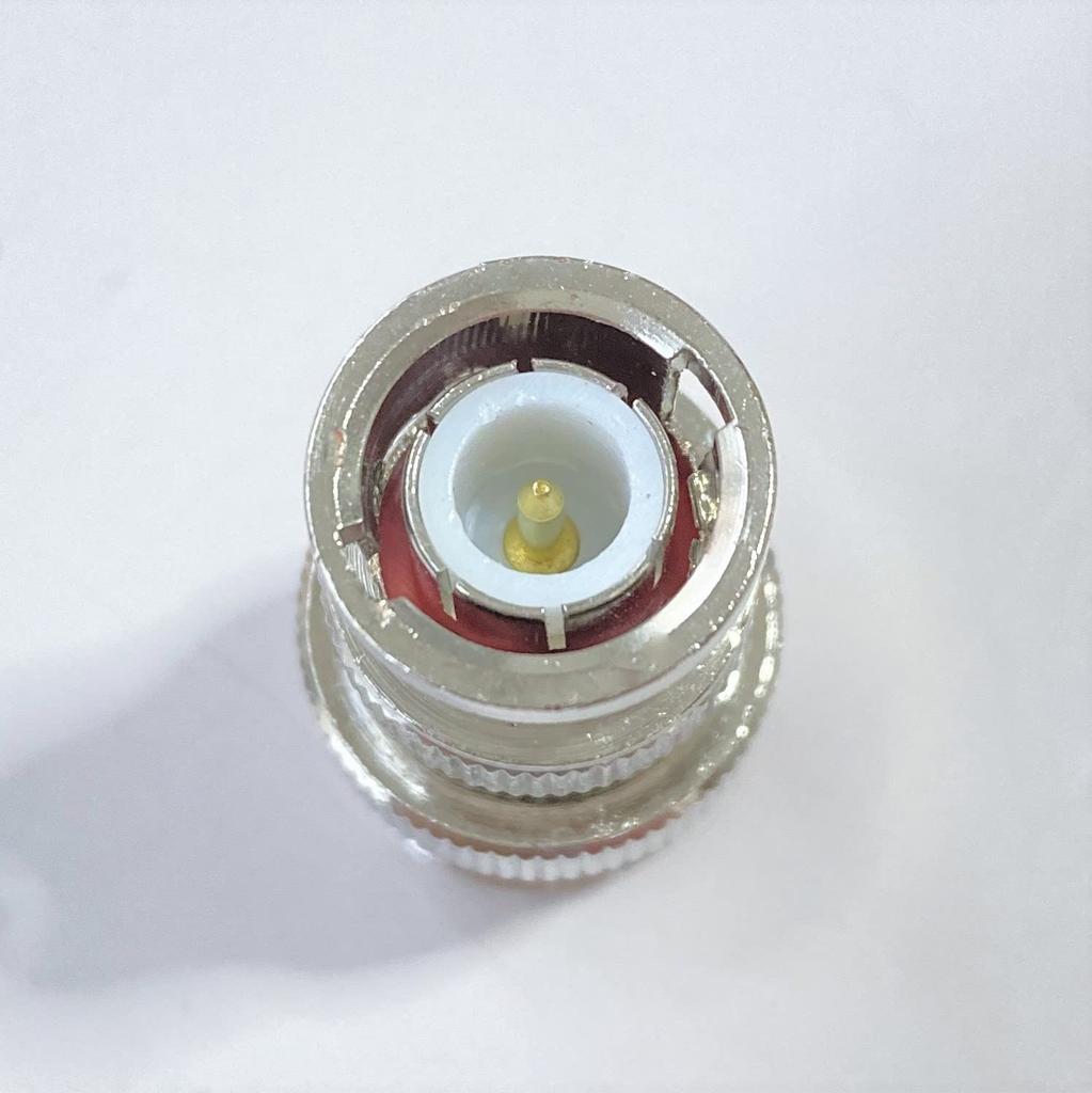 BNC M-Type Conversion Connectors (2-Pack) - BNC Male To M-Type Female, BNCP To MJ for Portable Radios, Amateur Radios, and More
