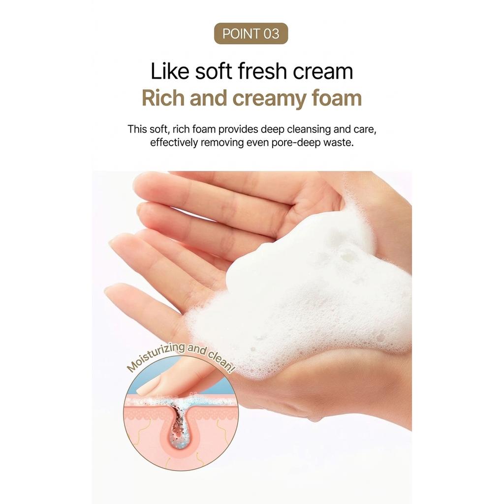 Farmstay Farmer's Rice Cleansing Foam 180ml