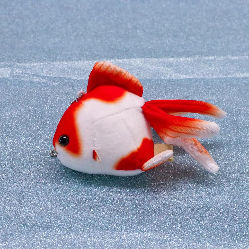 Takeoff Goldfish Plush Toy Kintoto Sarasa Ryukin Strap