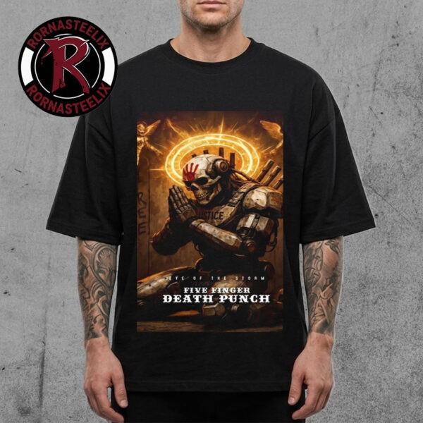 

5 Finger Death Punch New Single Eye Of The Storm 2026 Drops On May 15 Shirt 5XL різнокольоровий