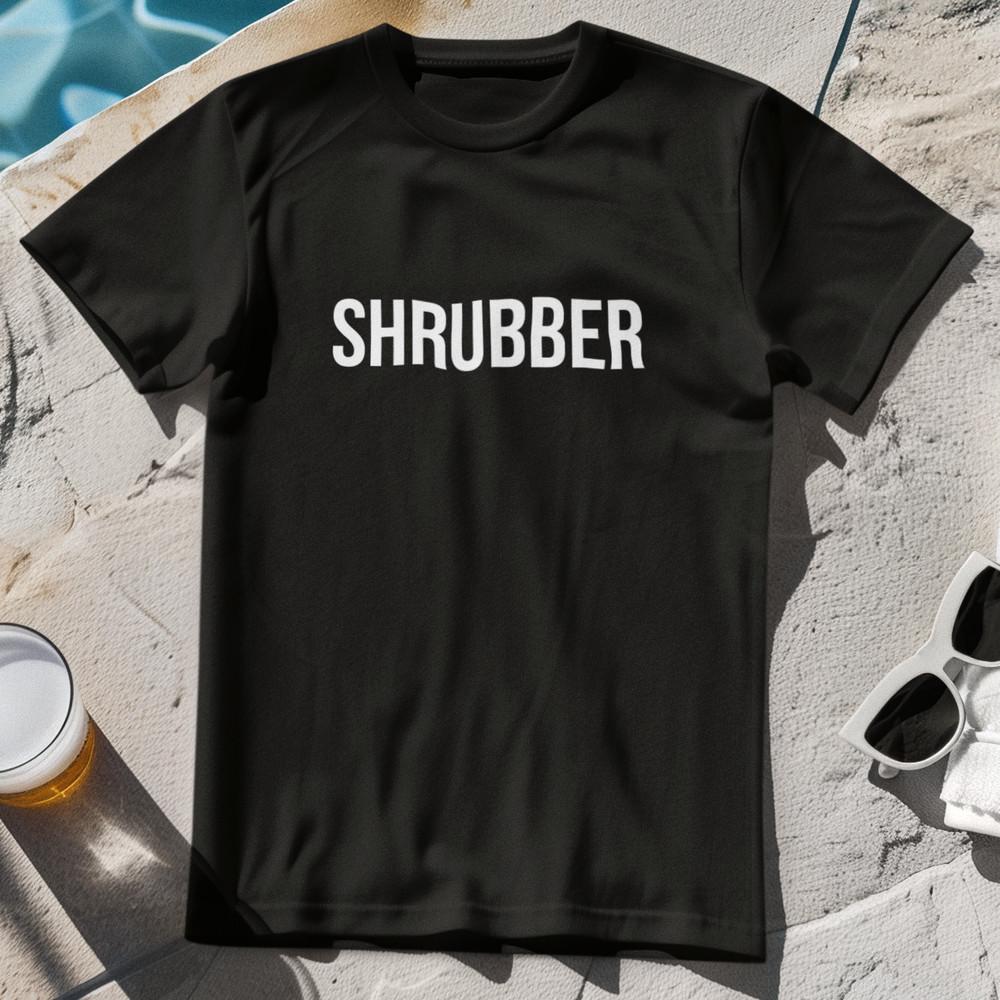 SHRUBBER T-SHIRT - roger the knight ni holy grail shrub gardener gardening trees Unisex T-Shirt L