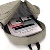 Unisex Large Capacity Backpack Lightweight Wear-resistant Oxford Travel Bag