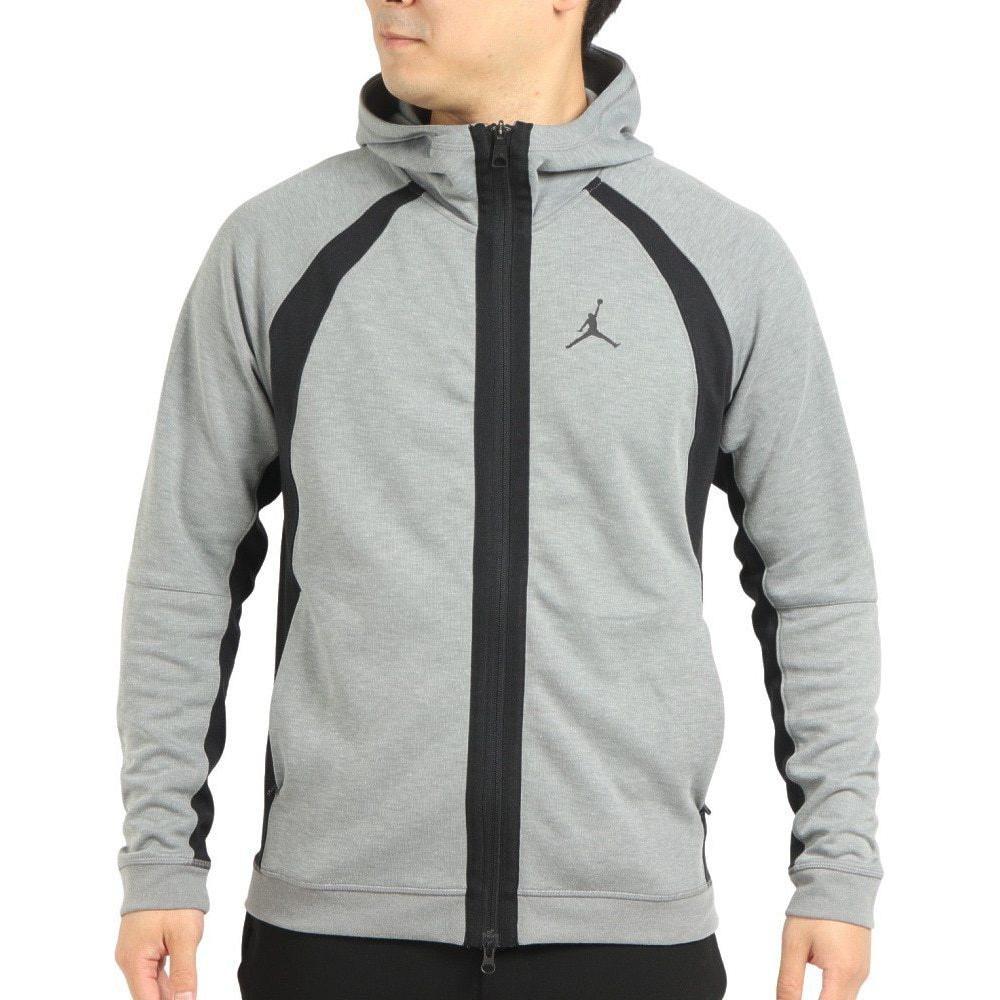 Jordan Jackets Men's Carbon Gray Hooded Moderate Other DQ7324-091