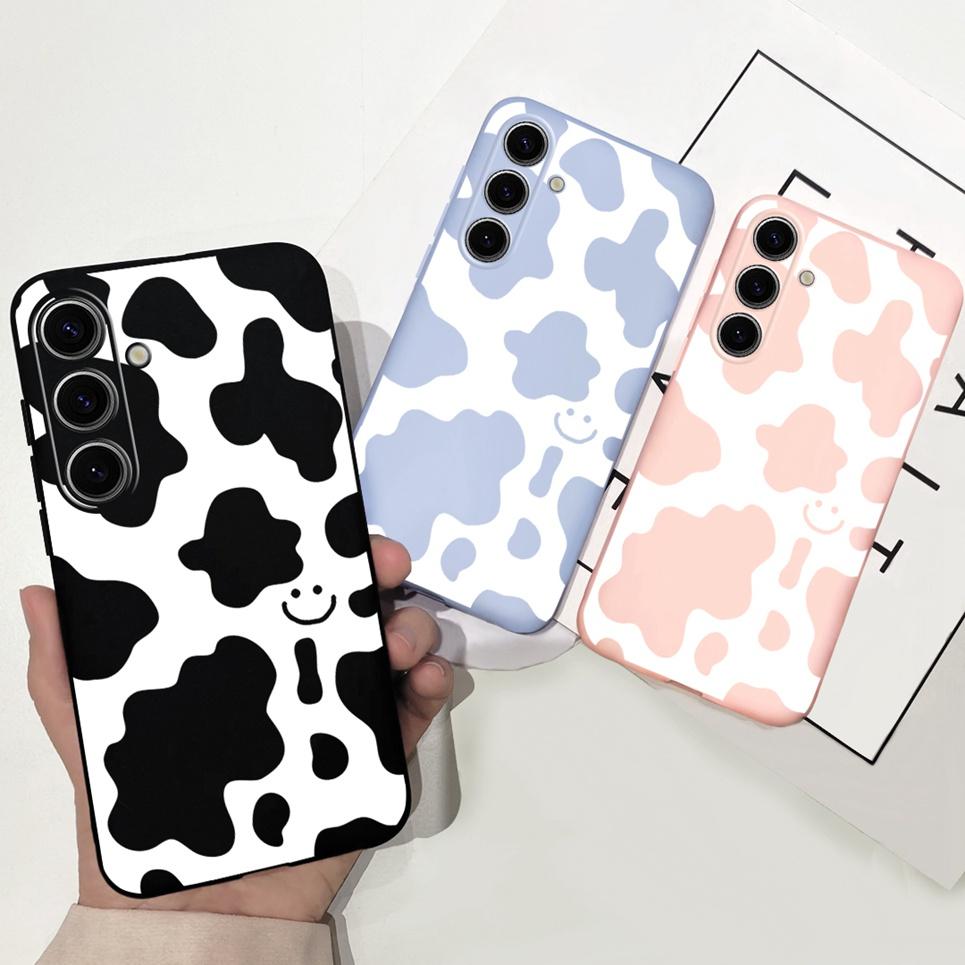 Pour Coque Samsung Galaxy S24 Pare-chocs Étui Samsung S24+ S24 Plus S24 Ultra Téléphone Coques Étui Jelly Fille Fleur Papillon Étui Souple