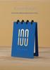 Kajie Gaokao 100-Day Countdown Calendar Book - Customizable, Detachable, & Writable for Students