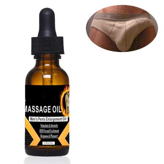 Yousheng 10ml Enlargement Essential Oil Effective Long Lasting Gentle Men Penis Enlargement Massage Oil for Lovers