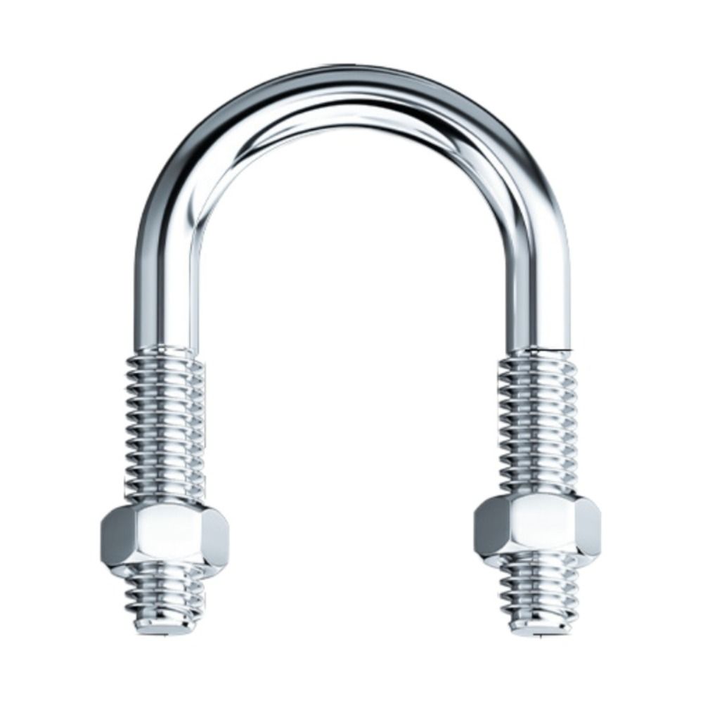 with Screw Nut U-Bolts Screws M8 22mm M10 34mm Fixed Clamp Pipes, Building Fasteners