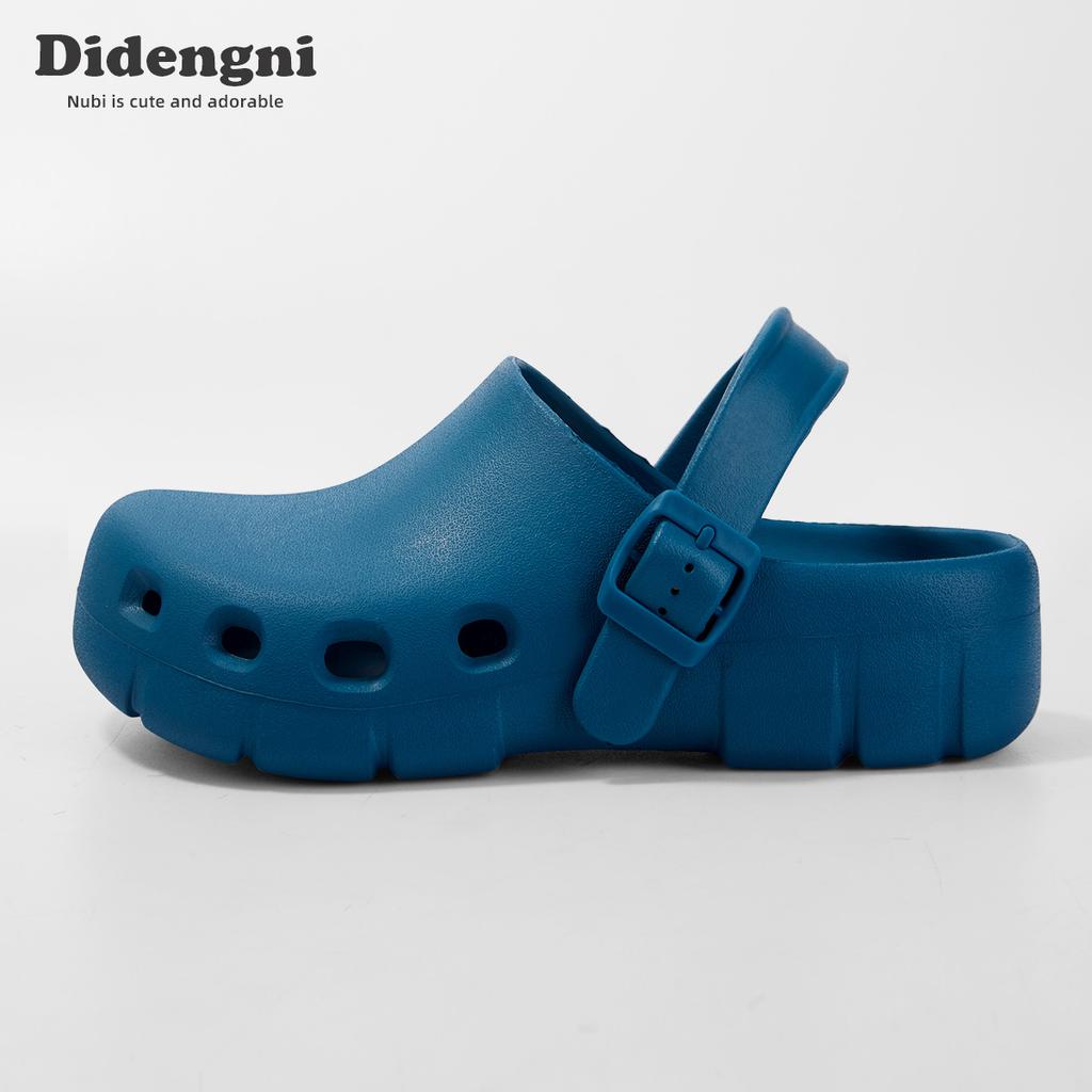 Hole Shoes Women's Summer Simple Indoor and Outdoor Wear 2025 New Breathable Thick-soled Bag Head Cool Slippers