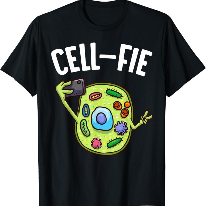Biology Quotes Funny Cell fie T Shirt S разноцветный