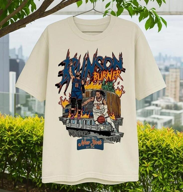 

Vintage 90s Jalen Brunson Unisex Comics Style T-shirt size S-4XL 4XL