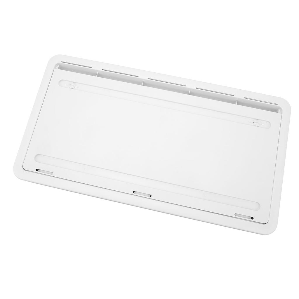 Storage Door Vent with Heat Dissipation Fan 55mm Thickness Storage Compartment Ventilation Grill for RV Camper Yacht Bus
