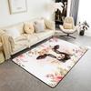 Cow Area Rug Area Rug Milk Cow Decorative Carpet Set for Boys Girls Teens Cartoon Farmhouse Animal Rugs Fruit Indoor Floor Mat