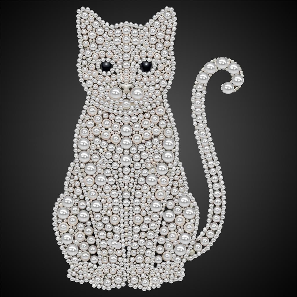 DIY Pearl Dot Painting for Adults Beginners Home Wall Decor Pearl Painting Art Kits 9.84x9.84in Without Frame