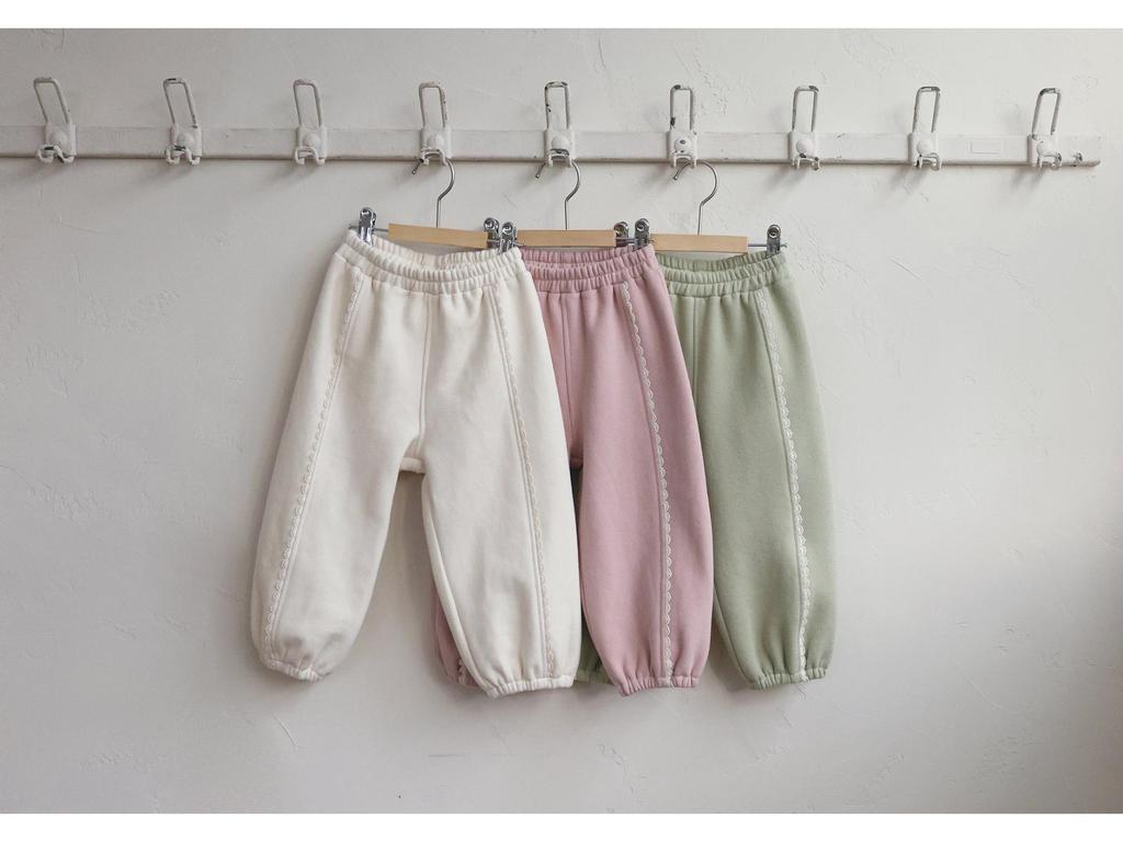 Girls' 2025 Korean-Style Velvet Hoodie & Casual Pants Two-Piece Winter Set