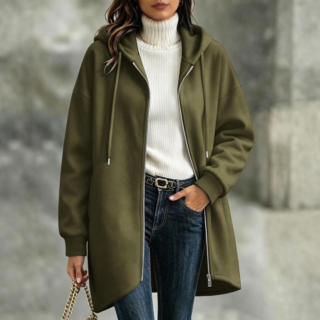 Lässiges Farb-Sweatshirt für Damen