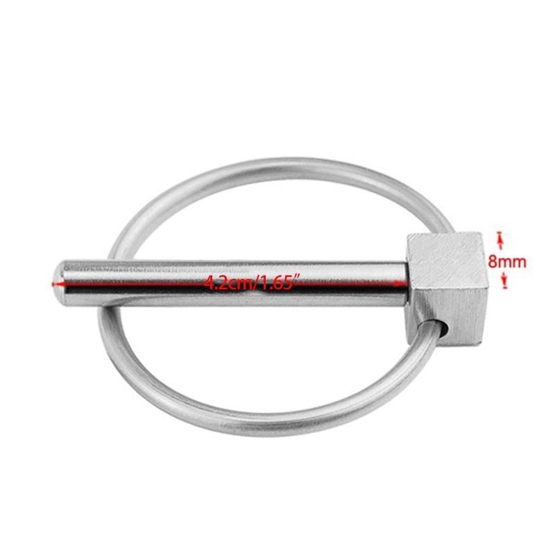  42mm Heavy Duty Lynch Pin Fastener Stainless Steel Boat Kayak Canoe Linch Pin