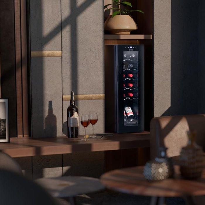 Cecotec Wine Cellar Bolero GrandSommelier 1250 CoolCrystal Compressor