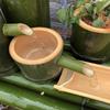 Fuente de Bambú Decoración Moderna para el Hogar Fuentes de Agua Adornos Decoración de Jardín Caño para Exteriores