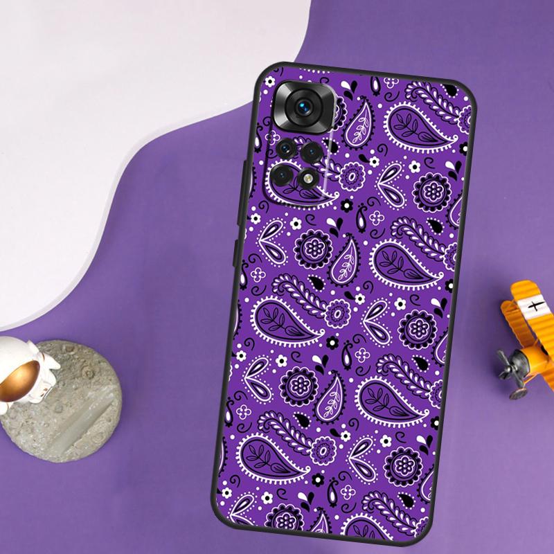 Bandana Paisley Pattern Art Case For Xiaomi Redmi Note 13 Pro 14 12 9 10 11 Pro 10S 11S 12S Redmi 10C 13C 14C 12C Cover