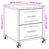 Nightstand Anthracite 36 x 39 x 43.5 cm Steel