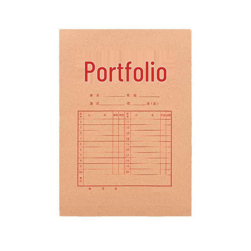 Aikesi Kraft Paper A4 File Folders, 50-Pack