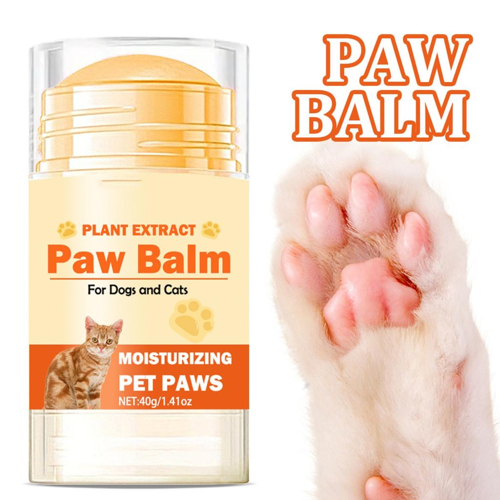 Dog Nose Balm 40g All-Natural Cream Wax For Dry, Cracked Pads Snouts Cats Moisturizer Soother, Nose Butter For Bulldogs
